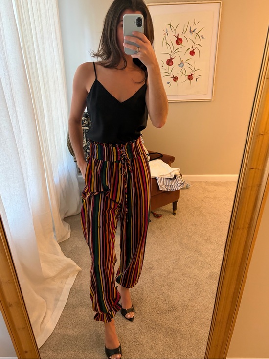 Tularosa Pants - Striped balloon pants